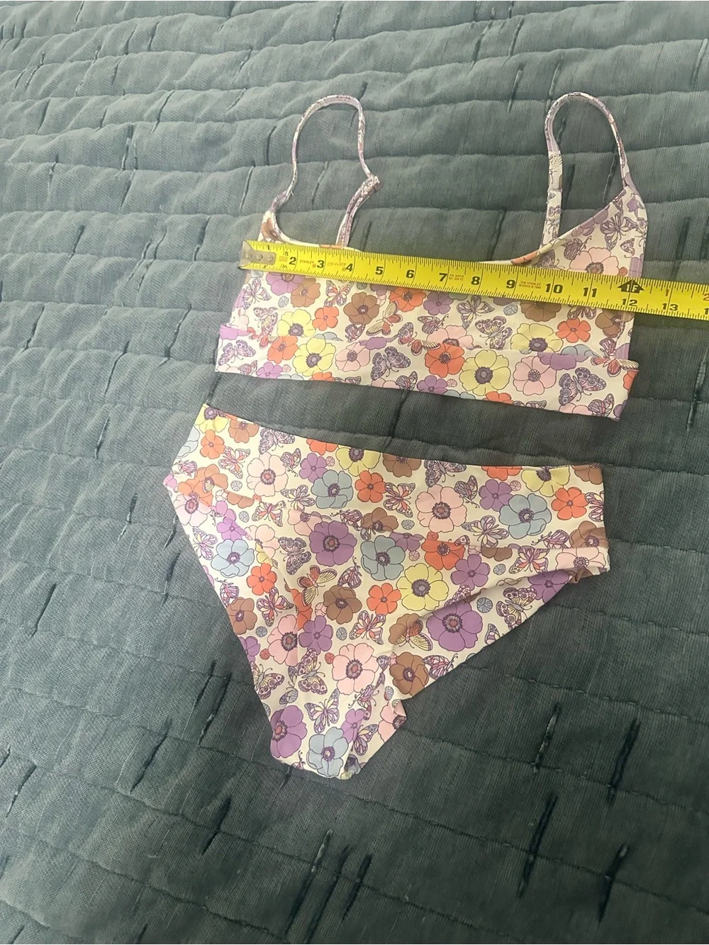 Frankie's Bikinis Mariposa Floral Butterfly Swimwear Set